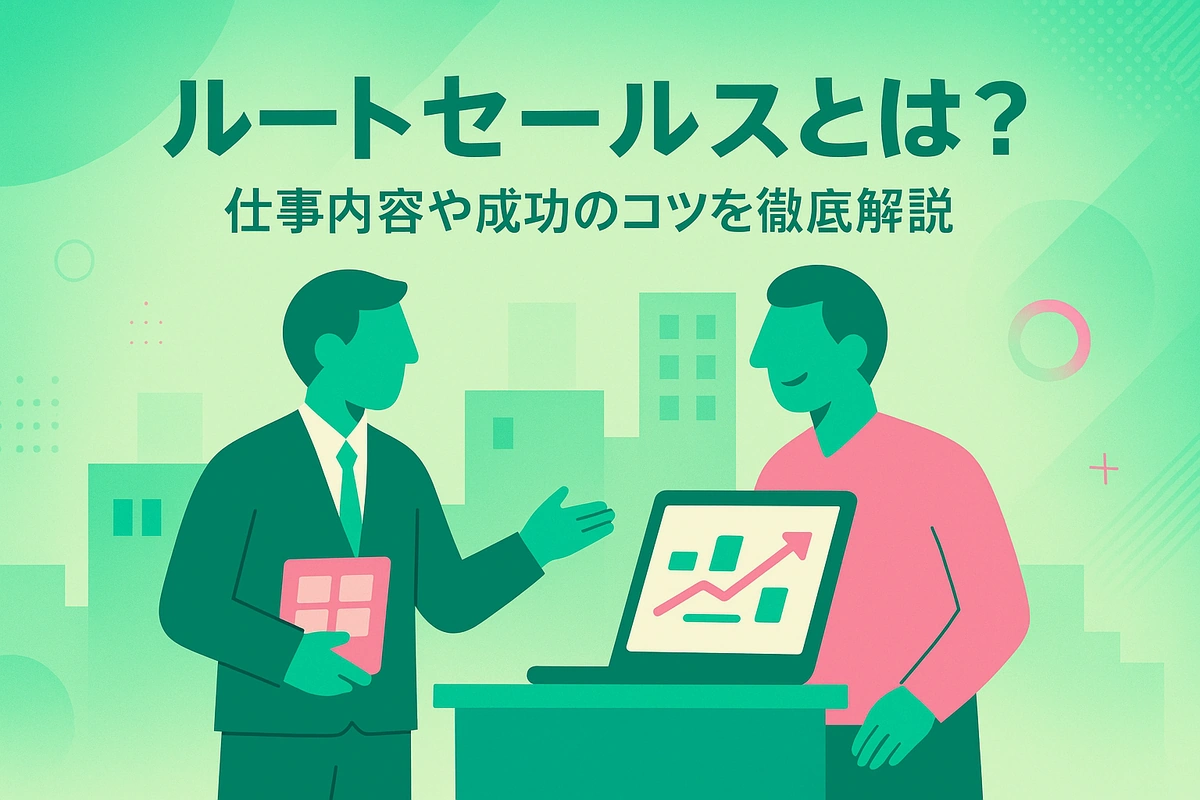 ルートセールスとは？仕事内容や成功のコツを徹底解説