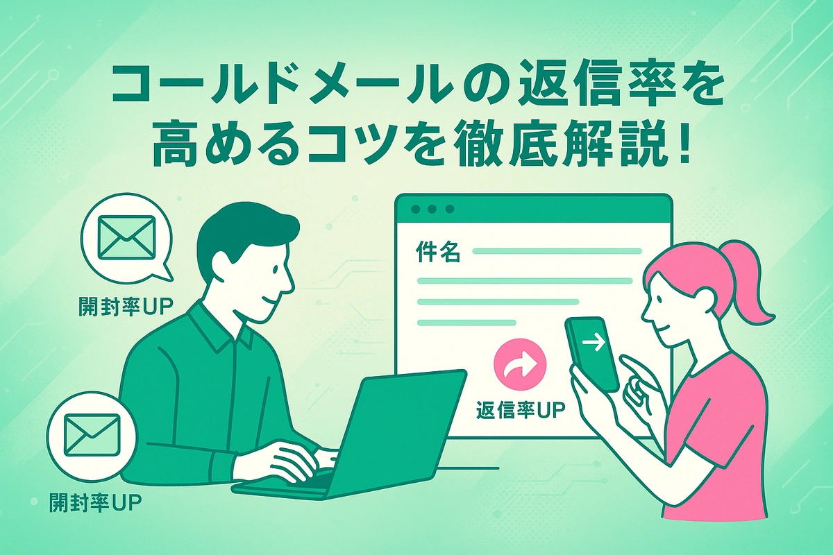 コールドメールの返信率を高めるコツを徹底解説！