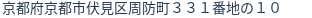 住所(登記所在地)