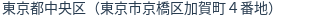 住所(登記所在地)
