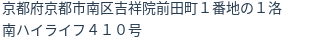 住所(登記所在地)