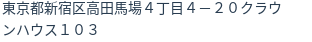 住所(登記所在地)