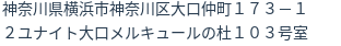 住所(登記所在地)