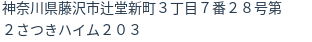 住所(登記所在地)