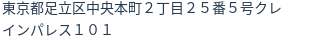住所(登記所在地)