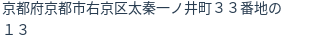 住所(登記所在地)