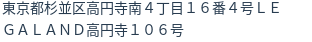 住所(登記所在地)