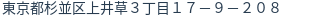 住所(登記所在地)