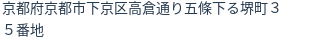 住所(登記所在地)