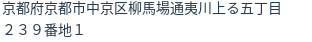住所(登記所在地)