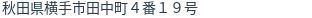 住所(登記所在地)