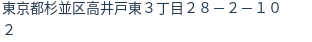 住所(登記所在地)