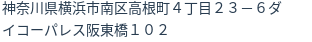 住所(登記所在地)