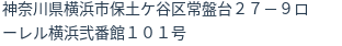 住所(登記所在地)