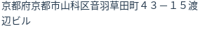 住所(登記所在地)