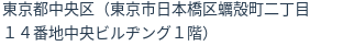 住所(登記所在地)