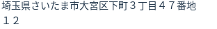 住所(登記所在地)