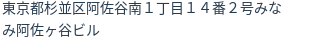 住所(登記所在地)