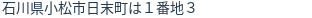 住所(登記所在地)