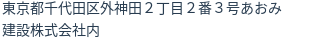 住所(登記所在地)
