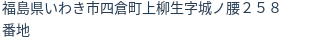 住所(登記所在地)