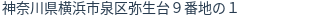 住所(登記所在地)