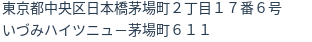 住所(登記所在地)