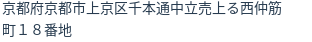 住所(登記所在地)