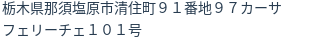 住所(登記所在地)