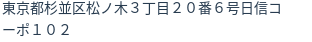 住所(登記所在地)