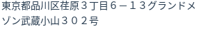 住所(登記所在地)