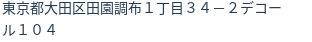 住所(登記所在地)