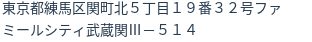 住所(登記所在地)