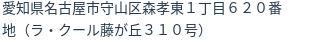 住所(登記所在地)
