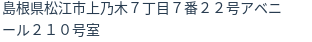 住所(登記所在地)