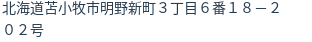 住所(登記所在地)