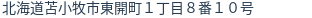 住所(登記所在地)
