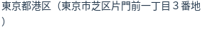 住所(登記所在地)