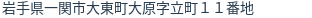 住所(登記所在地)