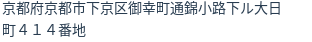 住所(登記所在地)