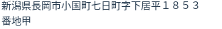 住所(登記所在地)