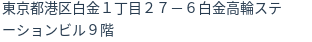 住所(登記所在地)