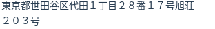 住所(登記所在地)