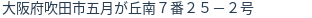 住所(登記所在地)