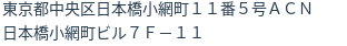 住所(登記所在地)