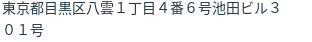 住所(登記所在地)