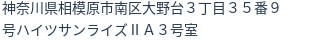住所(登記所在地)