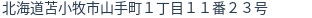 住所(登記所在地)