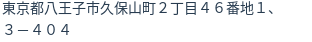 住所(登記所在地)