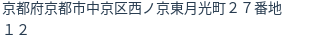 住所(登記所在地)